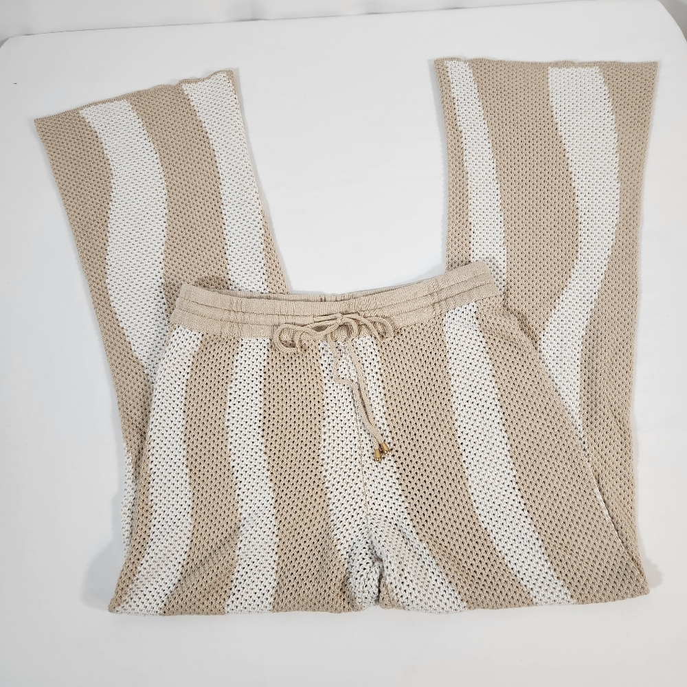 Seven Wonders Zanzibar Sand White Pant Size 10 Drawstring